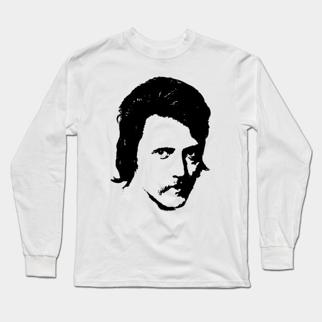 Men Retro Christopher Walken Gifts Long Sleeve T-Shirt by BradleyLeeFashion